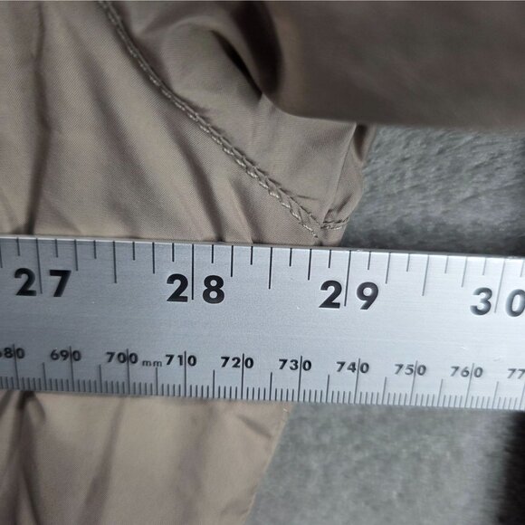 Mens Cabelas Taupe Windbreaker V-Neck Lightweight Jacket Casual Outerwear 2XL - Picture 6 of 9